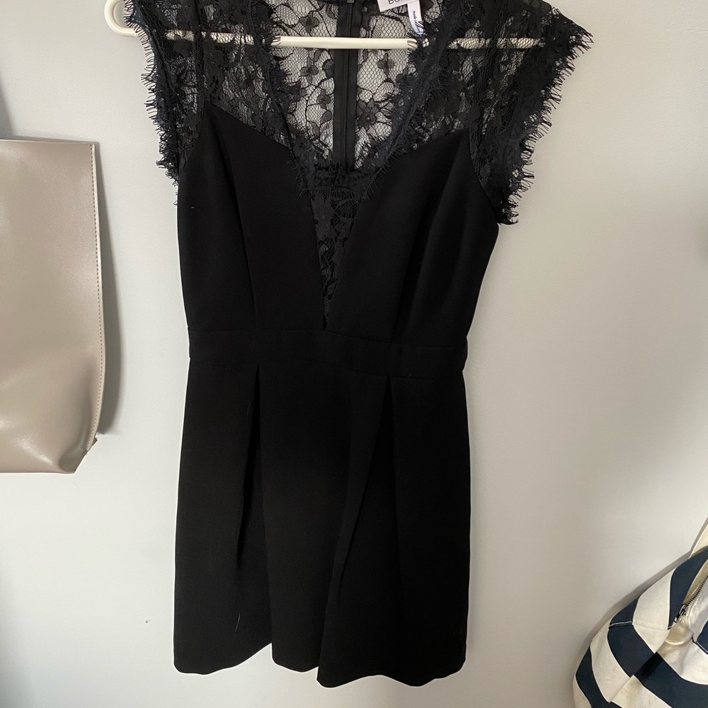 Black lace BCBG dress